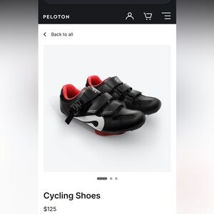 NWT Peloton Cycling Shoes